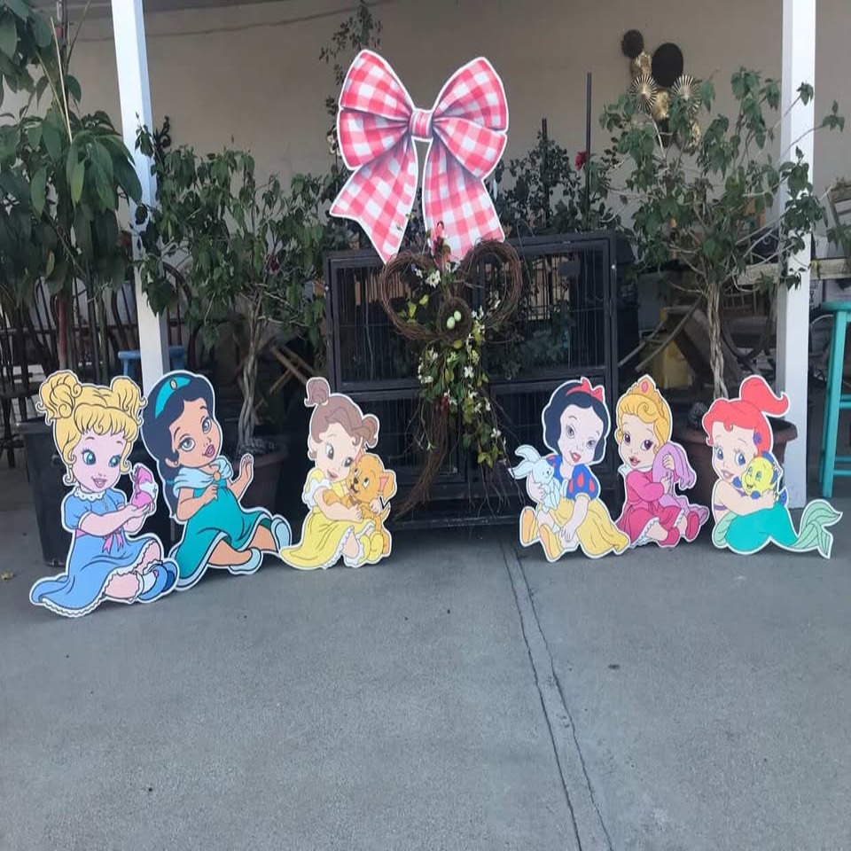 Disney Princess Cutouts