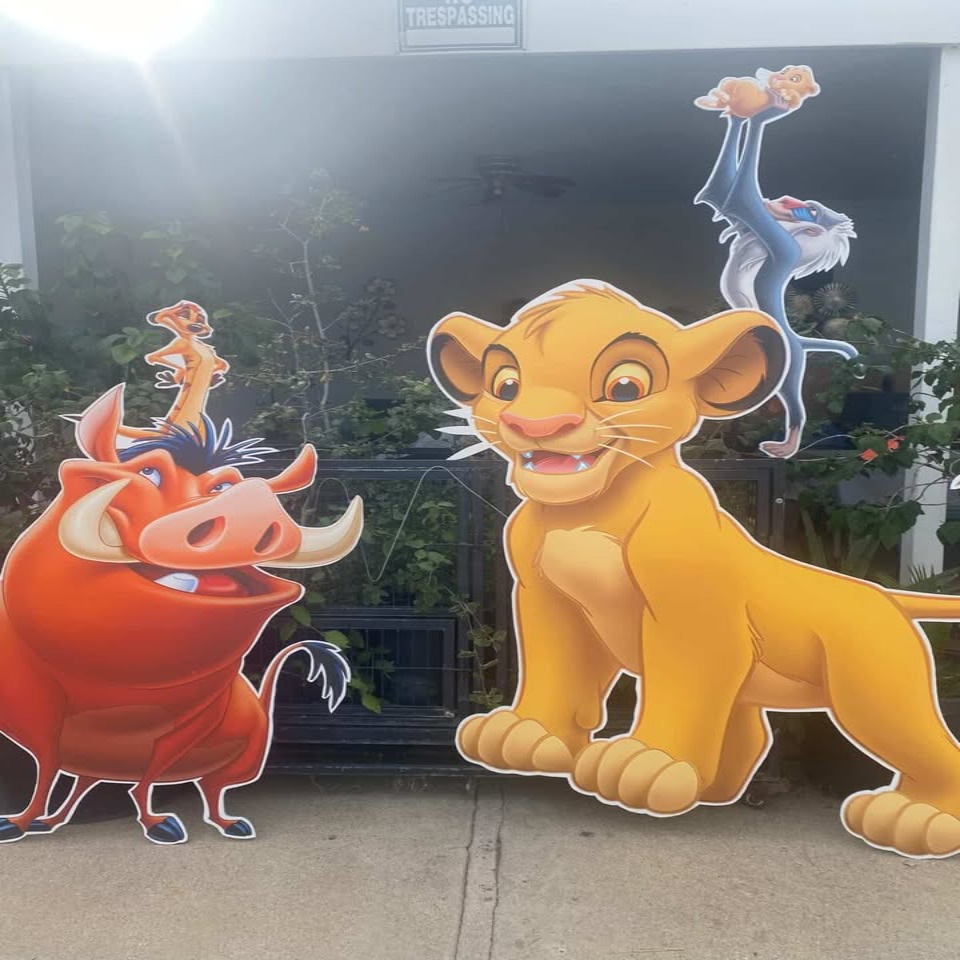 The Lion King Character Cutouts